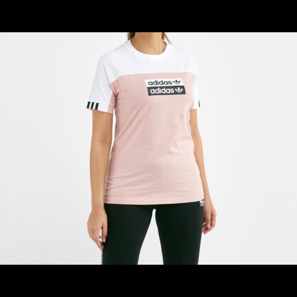 Pink Adidas T-shirt